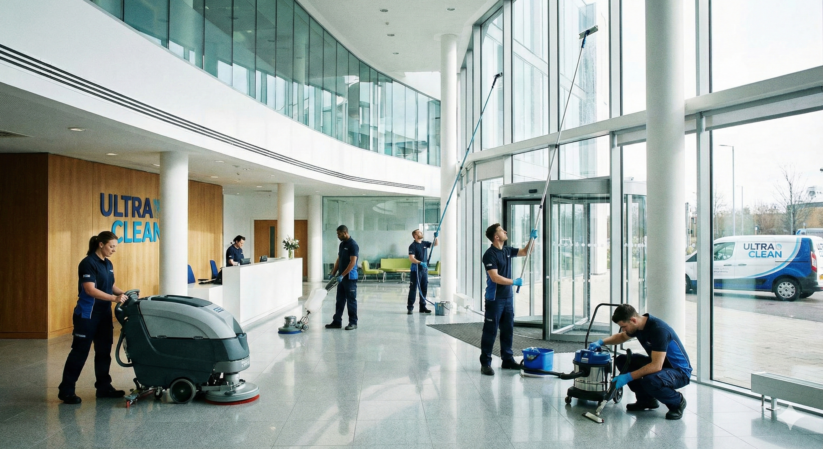 Professional Cleaning Team